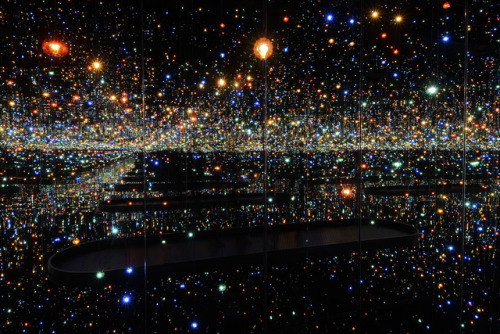 smithsonian: Yayoi Kusama’s installations are immersive, colorful, and sparkly. And for the first ti