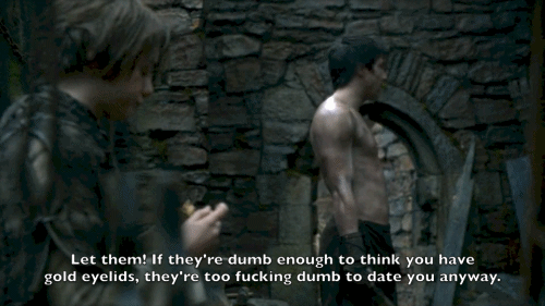 halfprincesshalfgoddess:  Gendrya gif set #248The other 247 are here