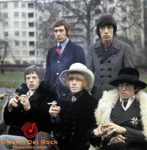 The Rolling Stones in Green Park (London, January 1967) by Viscolucci