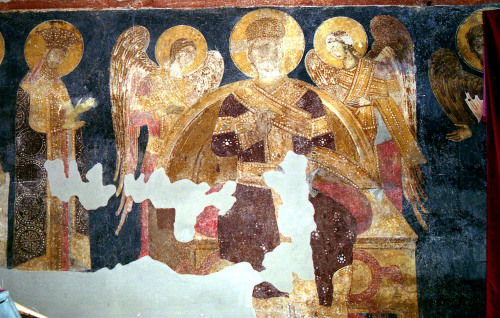 Paintings in St. Demetrius Church in Markova Sušica, Macedonia; 14th century