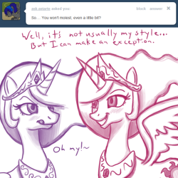 Molly x Trollestia&hellip;. mmm yes~ I&rsquo;d forgotten about that blog&hellip;. owo Wonder whatever happened to it&hellip;