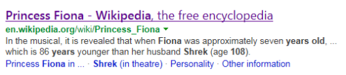 disgustednoise: kills-and-frills: Shrek is 108, Fiona is 22. It’s like twilight only better
