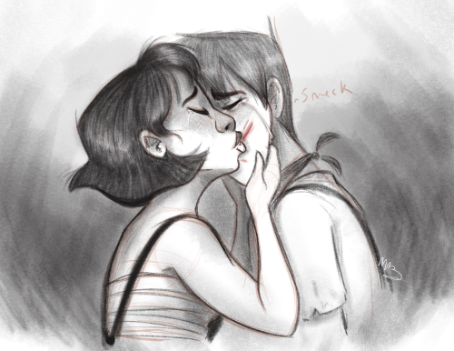 holyhairbrush:dumping all my ~soft~ orpheurydice art on here too for documentation purposes 