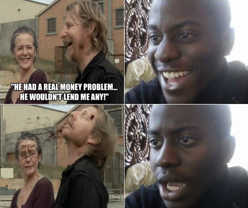 inboccaallupo89:  Oh and I just spoiled tbe walking dead for someone …oh well. 