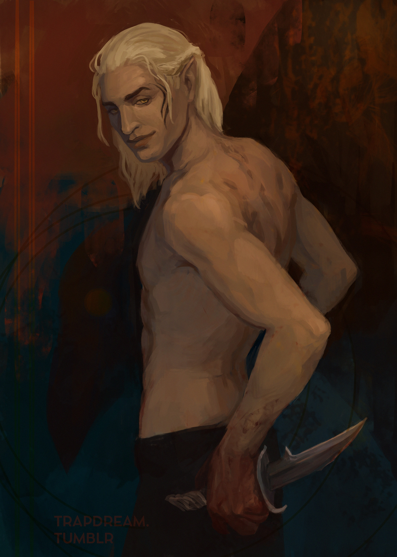 trapdream:  the favorite of favorites. Zevran Arranai full size - devianart 