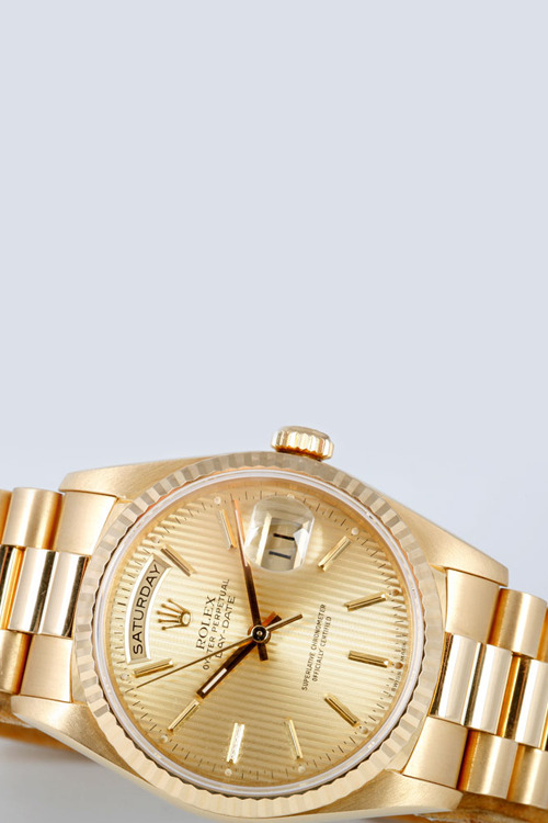 x-dopeshit:  freshkings:  Rolex President Watch: SHOP   http://x-dopeshit.tumblr.com 