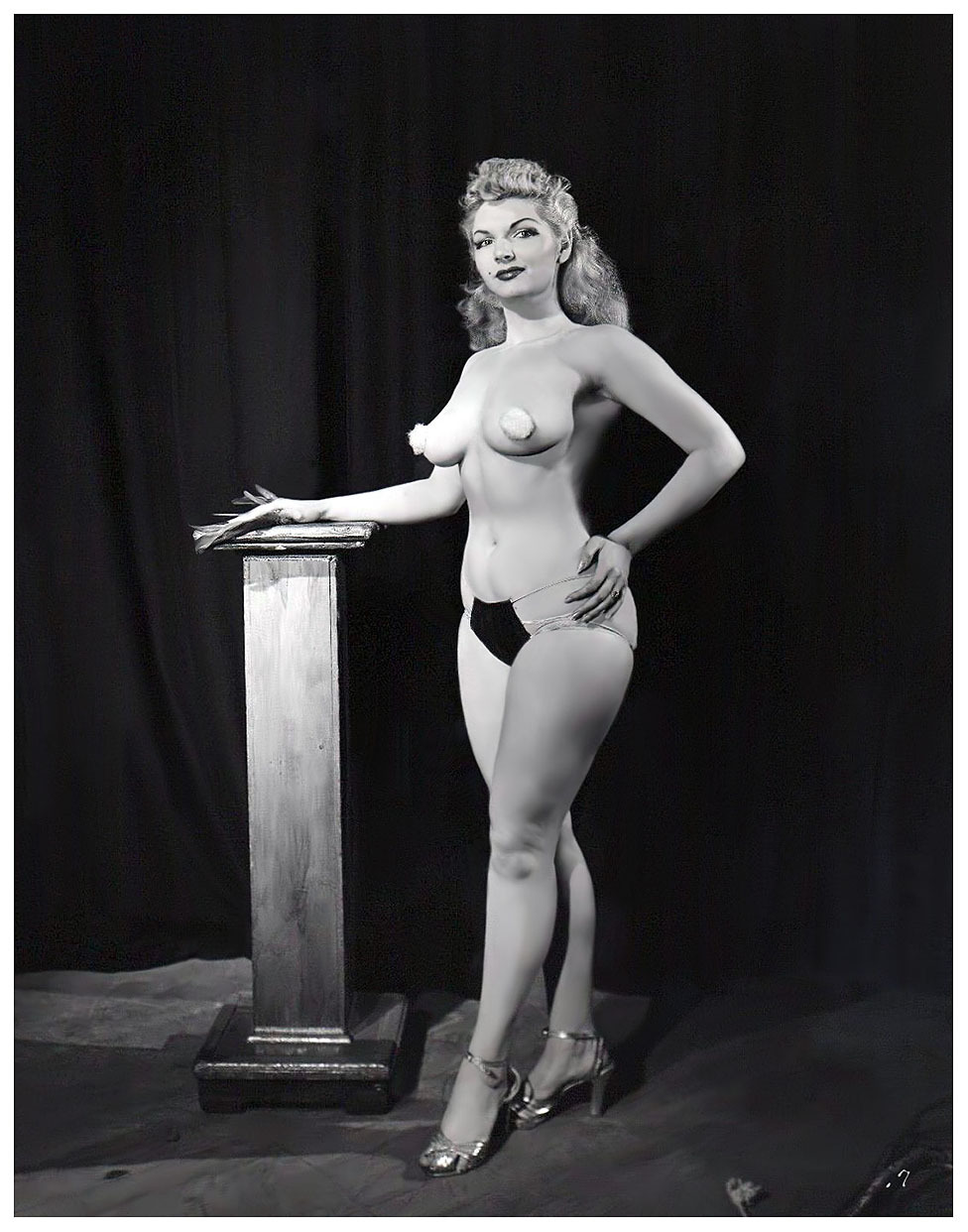 Marlane              (aka. Jean Marlane)Appearing in a publicity still promoting