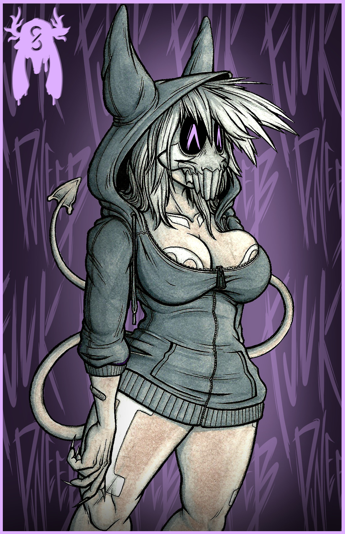 bewbchan:  shauvinworks: Skull ZeeZee Some drawings for the awesome @bewbchan  gave