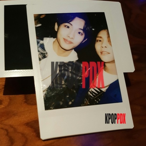 kpoppdx:Johnny and WinWin selfie polaroid taken by Johnny.170429 Korea Times Music Festival in Los A