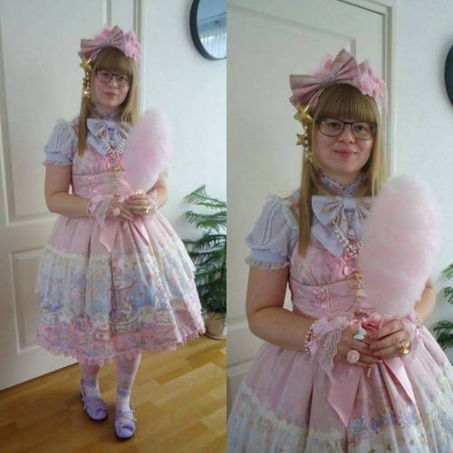 Coord for my birthday party with @twinkledreamysky So happy that I finally got to wear #angelicprett