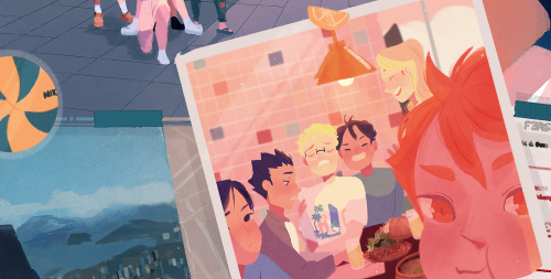 humbuns:some previews for my piece in @hqscrapbookzine !!! ✨I couldn’t choose what to pic