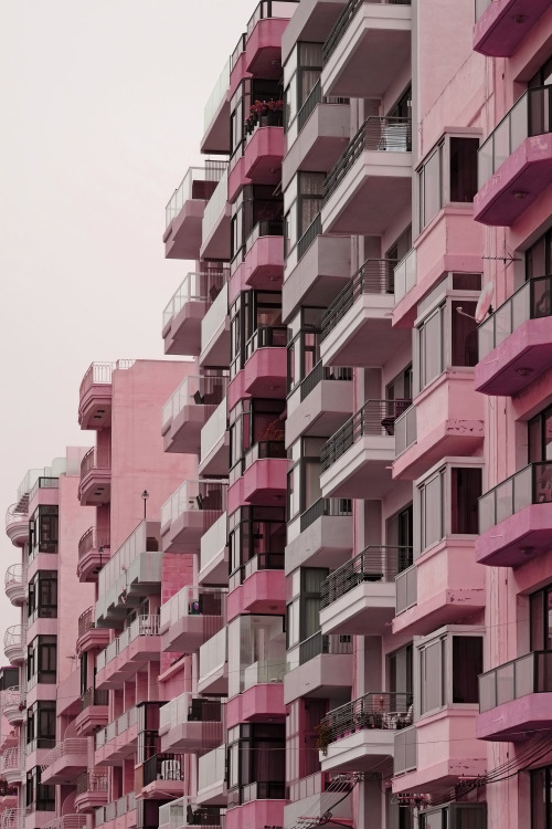 scavengedluxury:Sliema balconies. Malta, November 2014.