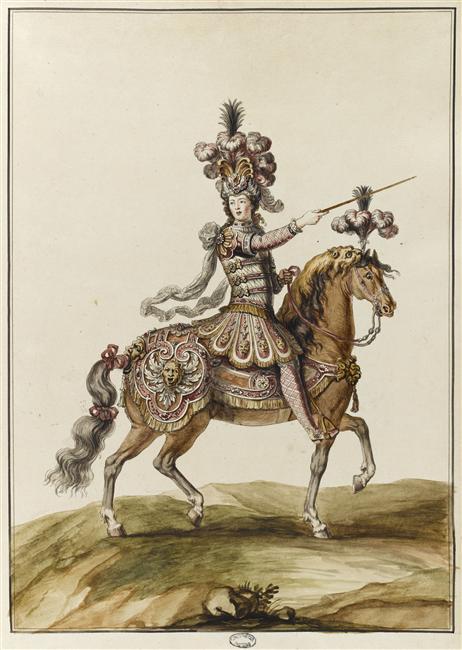 Costume for the carousel of 1662, France