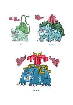 the-hotch-ness-monster:  Pokemayans