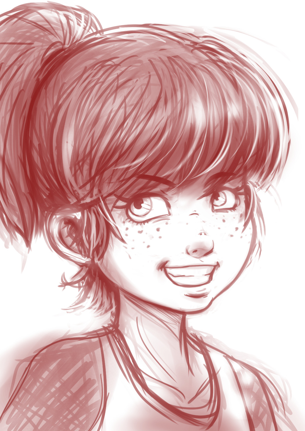 pristine-plumeria:Semi-realistic sketches (as far as I can go) of The Loud House