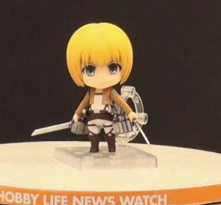  In case you missed it: previews of the Armin Nendoroid are out!  LOOK AT THAT CUTE KNEEL