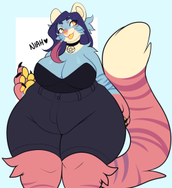 koboldcourier:Tigers give the biggest fluffiest hugs! Want one~?