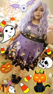 Sparklingcleanlies:  Magicalshopping:  Riniredrum:  Today’s Spoopy Ootd~ 🎃👻💀🎃👻💀Wig