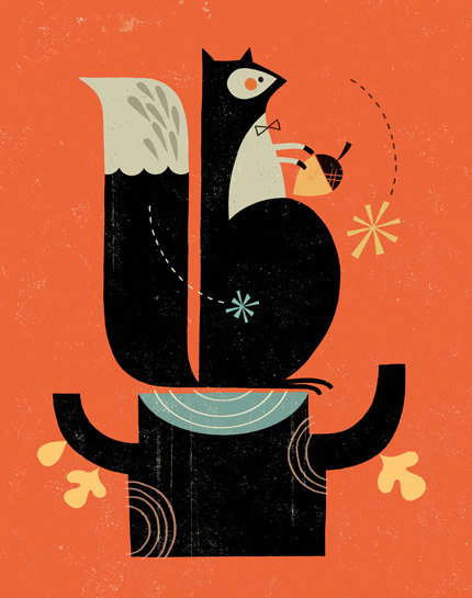 richters:  mr. Squirrel by Tracy Walker 