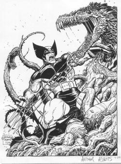 westcoastavengers:  Wolverine by Arthur Adams