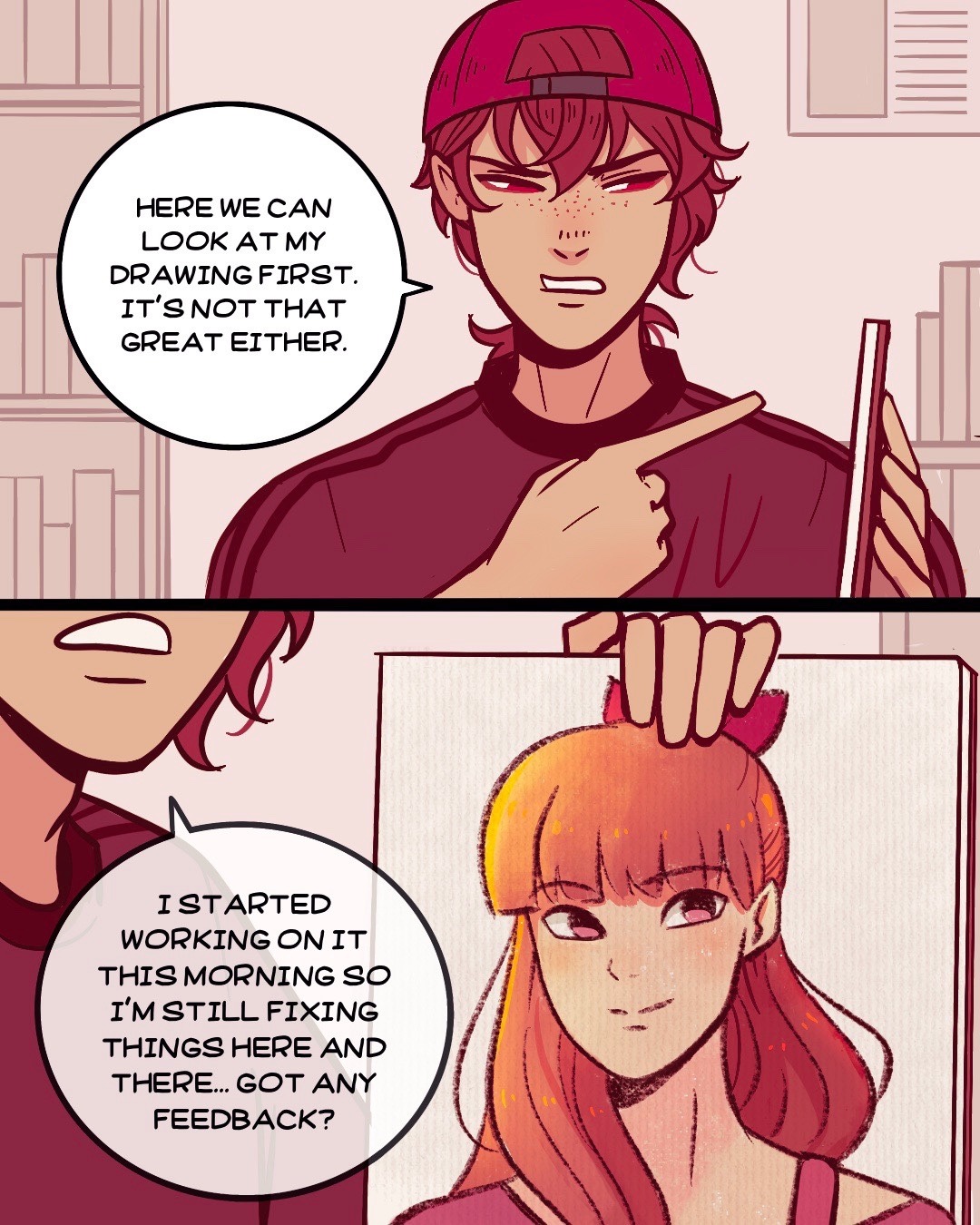 Blossom x brick comic