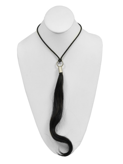 HORSE (?) HAIR PENDANT FROM MAISON MARTIN MARGIELA S/S 1999