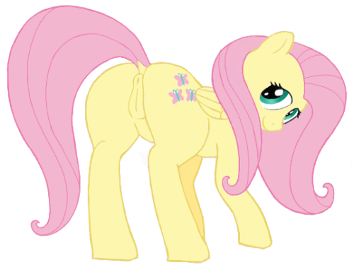 zippysqrl:  More /f/lockdraw Fluttershy. She is best pony, after all.  Flutterbutt is plush.