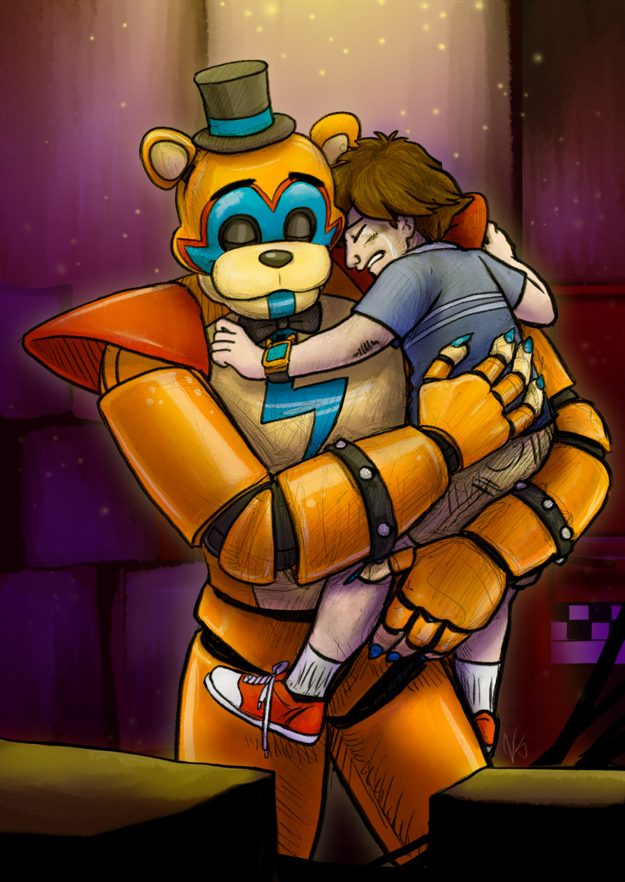 protecting gregory with style : r/fivenightsatfreddys