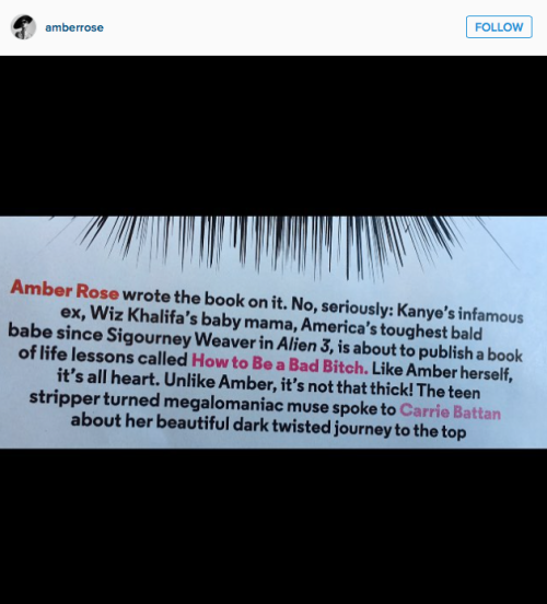 Porn photo micdotcom:  Amber Rose is so done with GQ