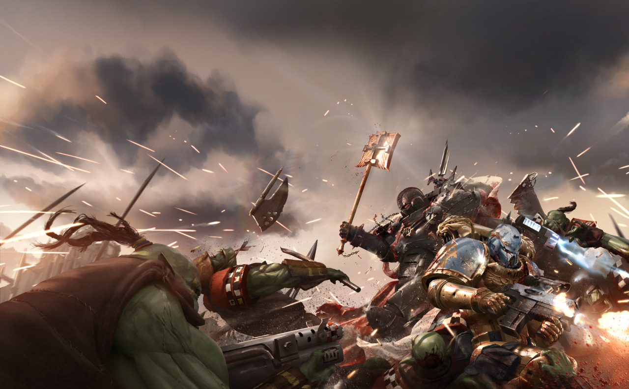 imthenic:  Black Library: Blood And Fire by ukitakumuki