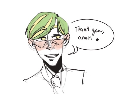 ((Hi, Thank You For Drawing Sir Nighteye. He's My Favorite My Hero Academia Character.))