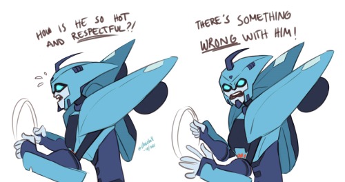 utane: Blurr meeting Longarm for the first timeThat tik tok just… I mean it fits super well, 