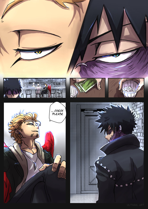 Origins: Saisho3pg color intro comic to the AU of how Saisho came to be ;P This is pre pro hero Hawk