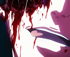 iwanttoeatjin:   TV vs. Blu Ray - Tsukiyama after fight with Touka  