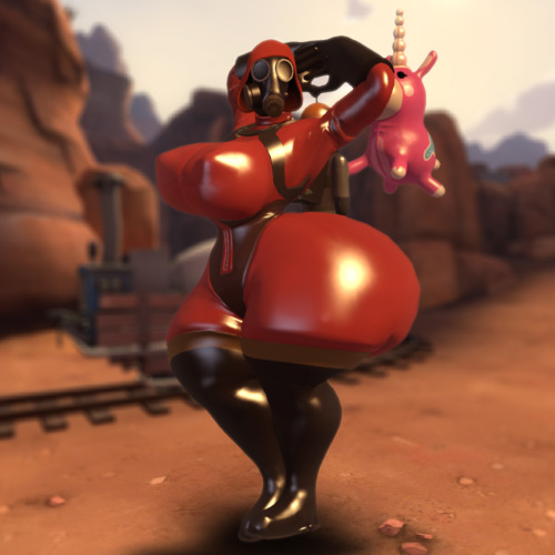 anthroanim: So, people talk to me about this FemPyro mod for Team Fortress 2 (I thought it was a Sou