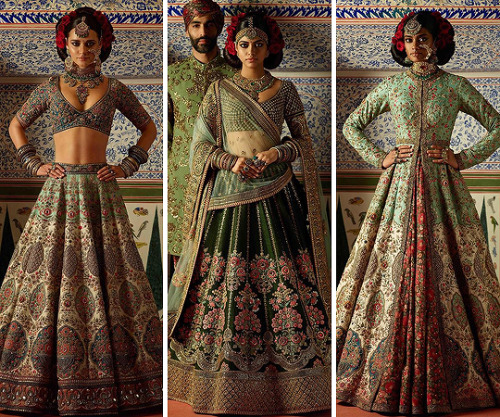 Sabyasachi 2018 Winter CollectionPhotography: Tarun VishwaModels: Eugeniya Belousova, Priyadarshini 