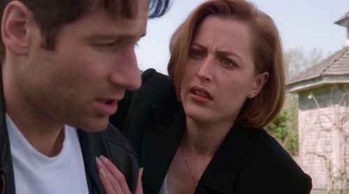 iconicscullyoutfits:she is so careful with him because she knows she’s going to die soon and leave h