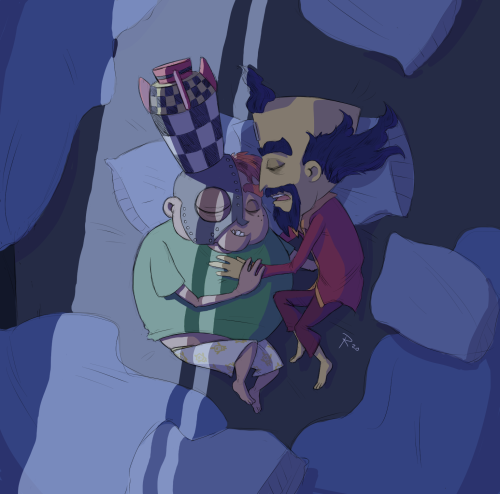 Last One In My Sleepy Bois Collection, Or As I Like To Call It "that Night Everyone Had To Get Up And