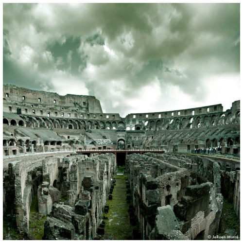 classical-beauty-of-the-past: Colosseum Rome by  JeRoenMurre