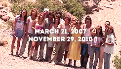 espositogifs:Ten Years of Casi ÁngelesEmpecé este viaje porque creo que TODO PUEDE SER MEJOR, un des
