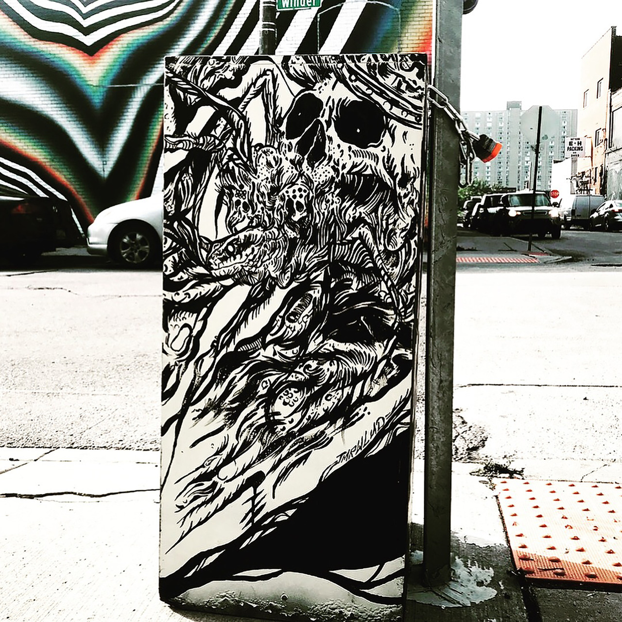 supersonicart: TMRWLND, New Work. Awesome new work by artist Derek Seltzer / TMRWLND