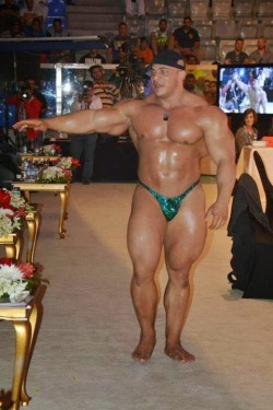 roidsville-zoo:  the-swole-strip: Mamdouh Big Ramy Elssbiay  http://the-swole-strip.tumblr.com/  