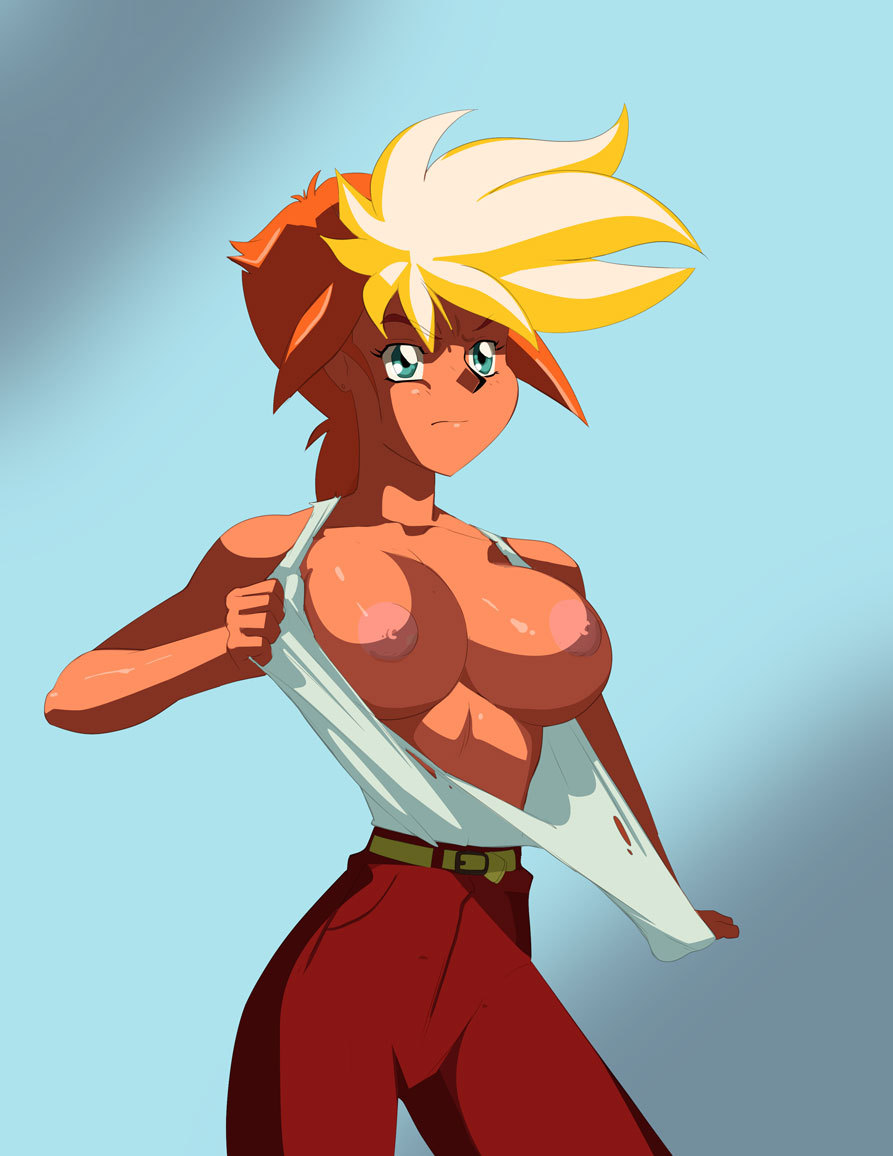 morganagod:  morganagod:  Kei Tearing Off Shirt by morganagod  Here you go, the none