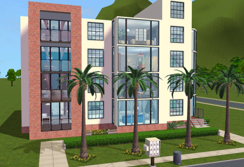 Palmview Condos - Apartment LotNo CC / Created with Ultimate CollectionRequires all Expansions &