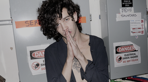 the1975hqs: Matty Healy photographed by Brad Elterman