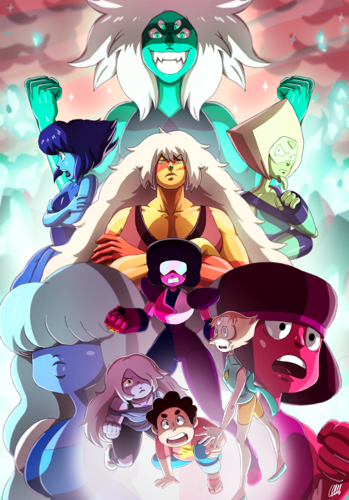 fandoms-females:  CM #10 - The Clashing ( steven_universe_by_onichan_xd)  O oO <3