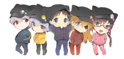 undercoverlad-deactivated201708:  Transparent Chibi Pilot Squad. 