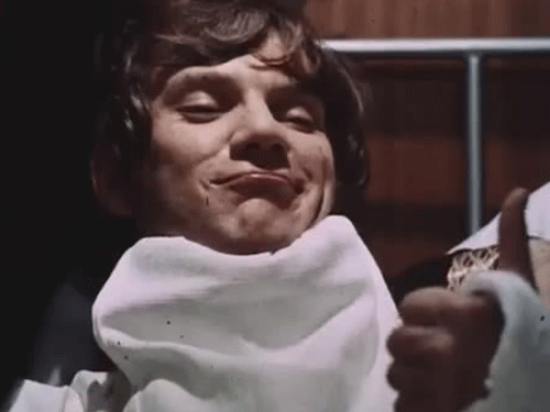 bowiesclockworkorange: Malcolm McDowell in A clockwork orange