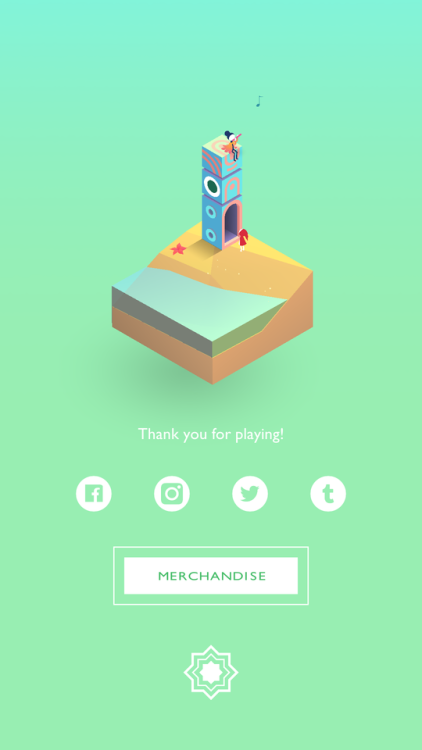 zzzura: I finished Monument Valley 2 earlier. THERE&rsquo;S A SECOND ONE?! I NEED TO GET IT OH M