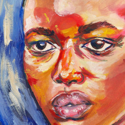 roca-wear:  Ajak Deng, oil, 2014 